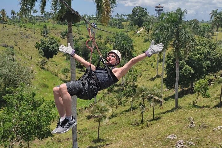 Zipline Expedition in Punta Cana: Seven-Line Canopy Flight Over Tropical Rainforest photo 2