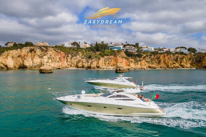 Private Albufeira Yacht Cruise — Dolphins, Benagil & Snorkeling (3‑Hour)