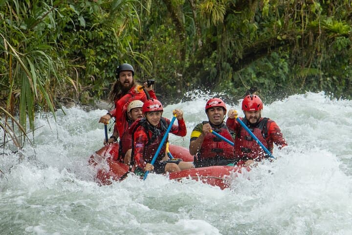 Sarapiquí River Class 3-4 Whitewater Rafting From San José