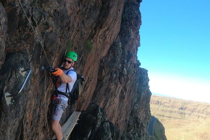 Gran Canaria Via Ferrata Half-Day: Zip Lines, Cable Bridges & Mountain Views photo 6
