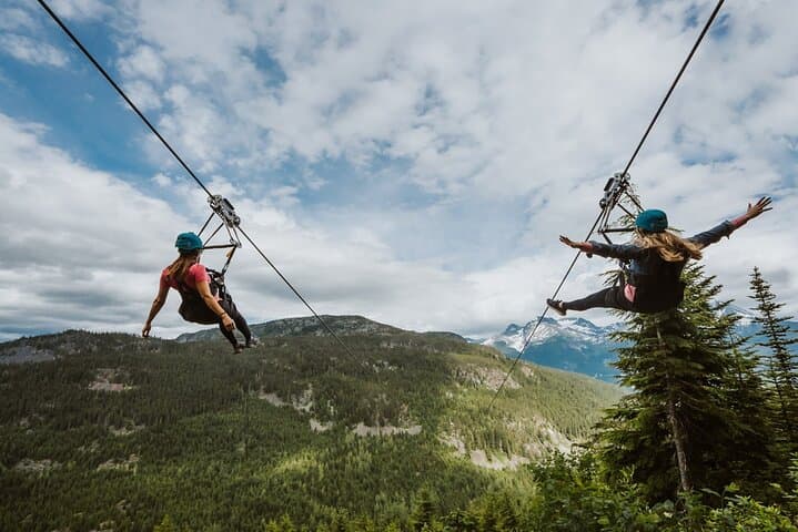 Superfly Ziplines on Cougar Mountain — Whistler’s Four-Line Dual Zip Experience