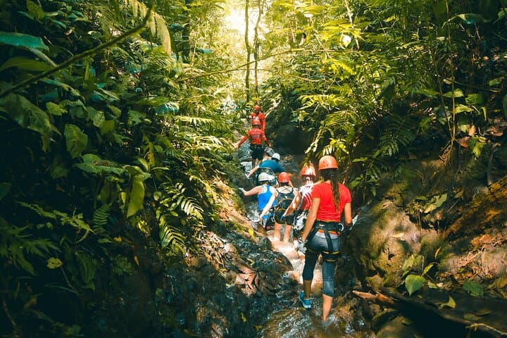 Mambo Combo: Lost Canyon Canyoning and Rio Balsa Rafting at Arenal photo 4