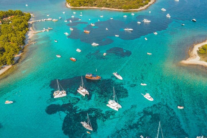 Private Split Blue Lagoon & 3 Islands Tour with Wine and Trogir Visit photo 6