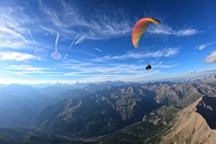 Tandem Paragliding Over Orcières-Merlette — Écrins National Park Tandem Flight