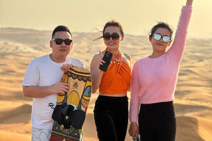 Dubai Evening Desert Safari: Dune-Bash, Bedouin BBQ & Live Shows photo 3