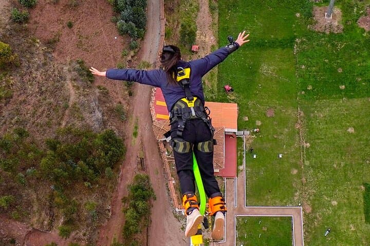 125-Meter Bungee Jump in Cusco: High-Altitude Adrenaline Near Poroy photo 2