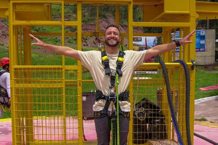 125-Meter Bungee Jump in Cusco: High-Altitude Adrenaline Near Poroy photo 3
