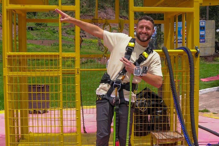 125-Meter Bungee Jump in Cusco: High-Altitude Adrenaline Near Poroy photo 4