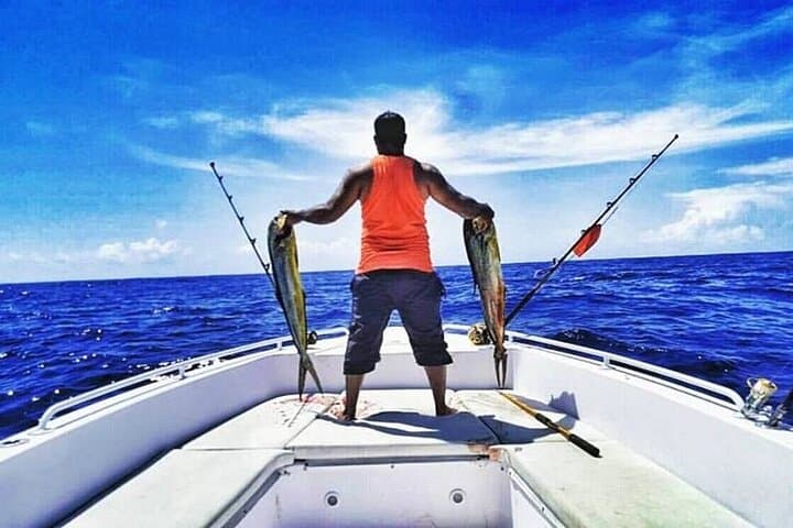 Dubai Deep Sea Fishing Private Charter: 36ft Luxury Boat in the Arabian Gulf