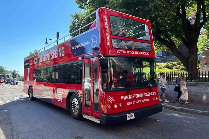 Hop the Open-Top Double-Decker: 90-Minute Boston Sightseeing Single-Ride Pass photo 5