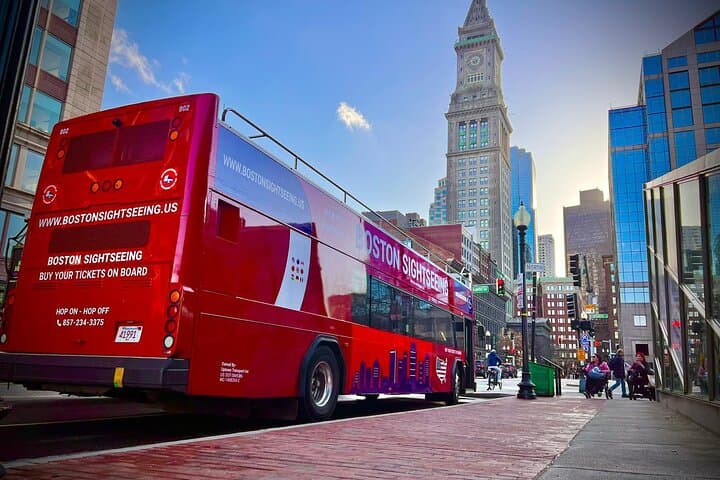 Hop the Open-Top Double-Decker: 90-Minute Boston Sightseeing Single-Ride Pass photo 6
