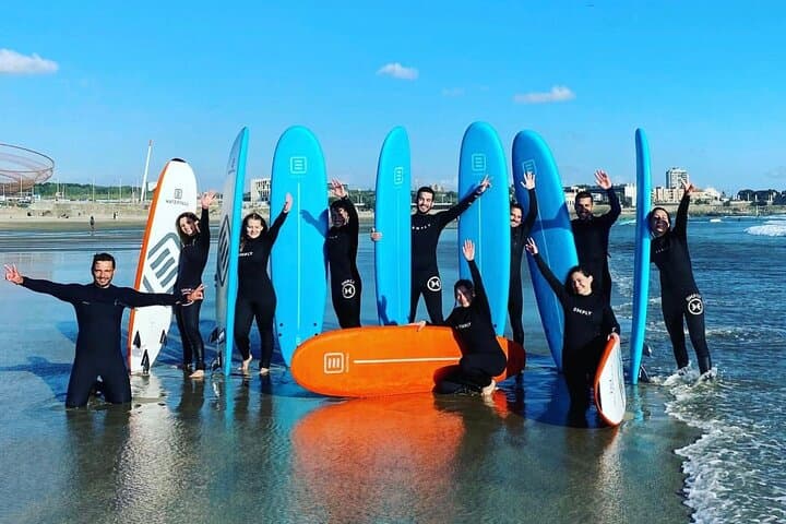 Porto Small-Group Surfing Experience: Northern Beaches Pickup & Gear Included