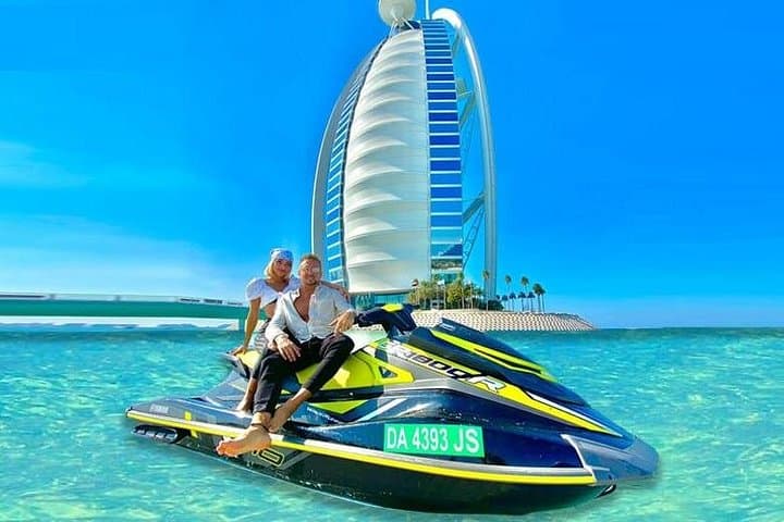 Private Jet Ski at Burj Al Arab Jumeirah — Jet Ski the Dubai Skyline & Palm photo 1