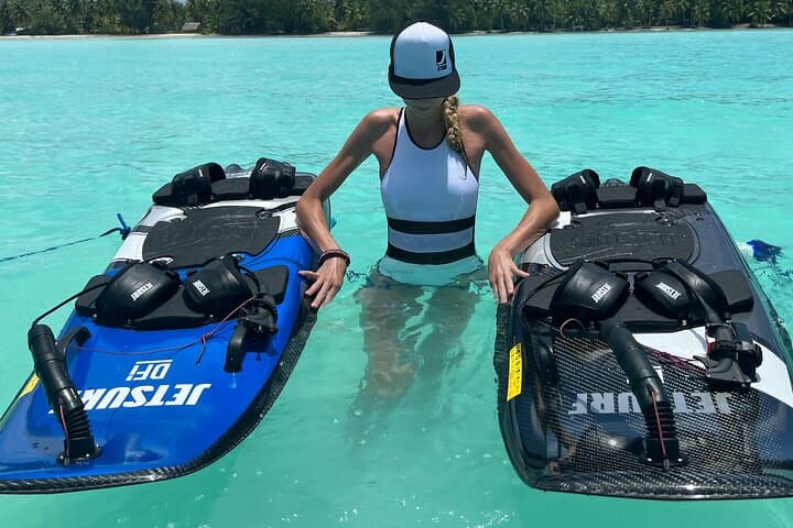 JetSurf Lessons in Bora Bora: Private Motorized Surfboard Adventure in the Lagoon photo 6