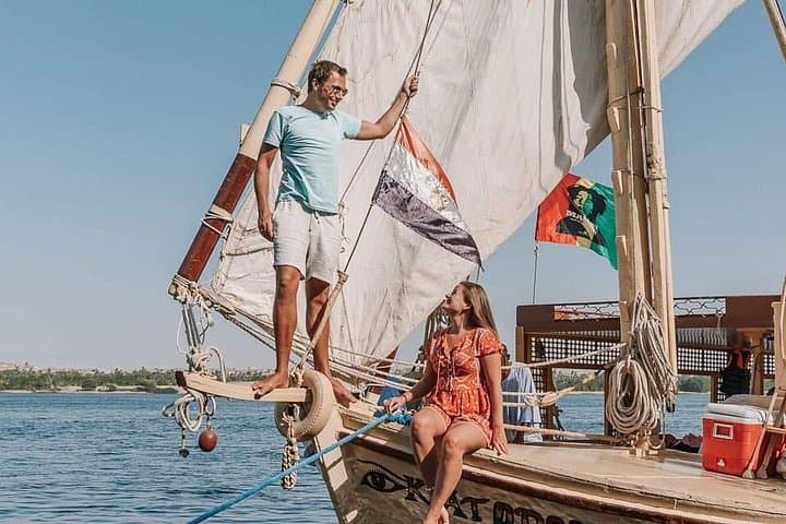 Private Sunset Felucca Ride on the Nile in Luxor: Quiet Evening Sail photo 3