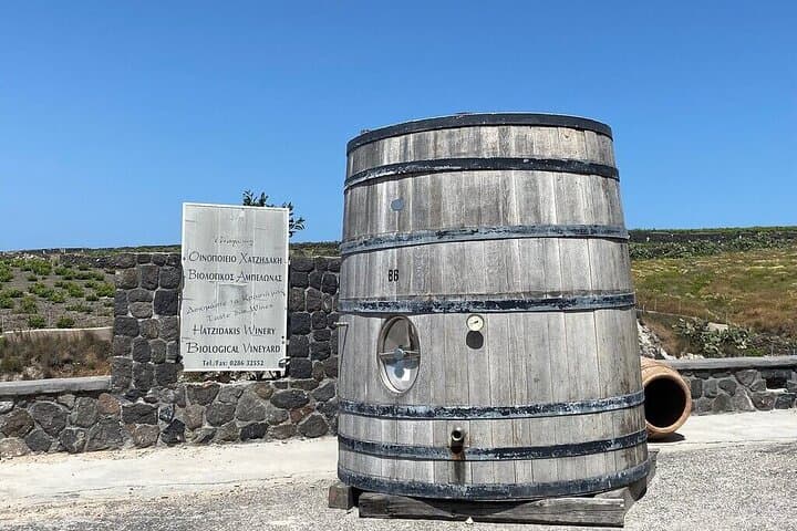 Megalochori Vineyards Sunset Hike and Santorini Wine Tasting