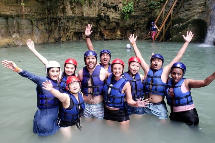 Canyoning the 27 Charcos: Damajagua Falls Adventure from Puerto Plata