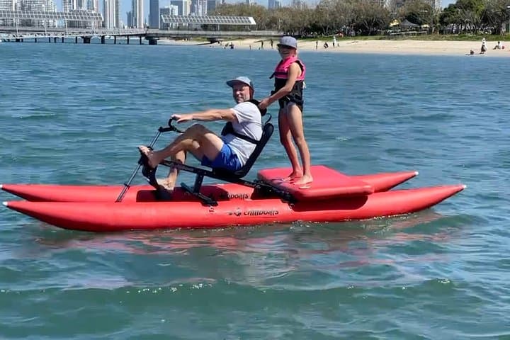 Gold Coast Waterbike Adventure on the Broadwater — Family-Friendly Eco Waterbiking