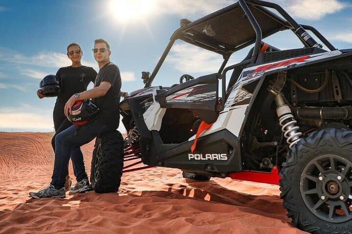 Evening Desert Safari in Dubai: Dune Bashing, Camel Ride & BBQ Under the Stars photo 1