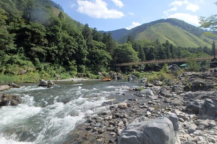 Tama River Whitewater Rafting in Ome: 2-Hour Rapids, Gorges & Jump Rock