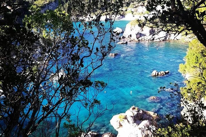 Olive Groves to Rovinia Beach: Corfu Hike, Swim & Bird's-View Sunset photo 1