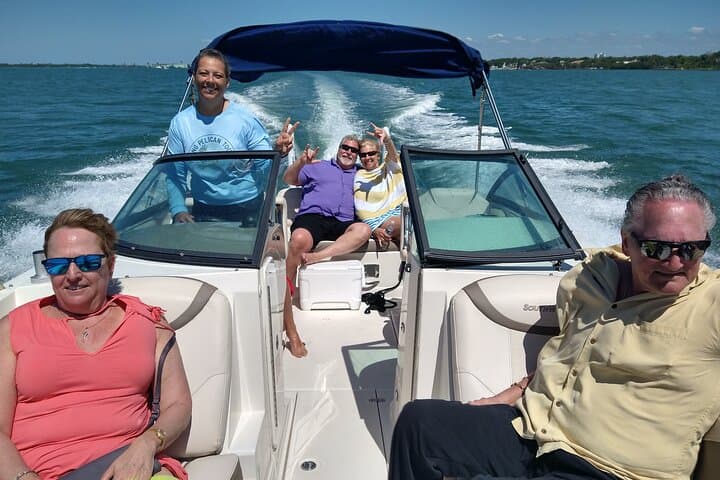 Private 3-Hour Clearwater Boat Tour: Dolphin Watching, Sandbars & Shelling