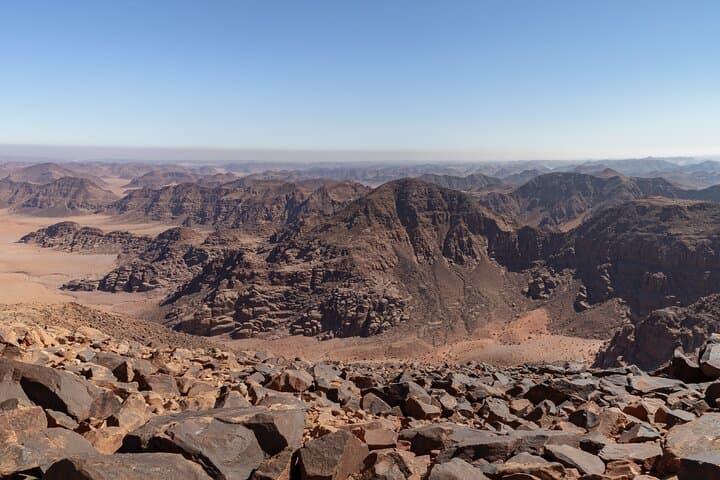 Hike Jabal Umm ad Dami: Summit Jordan’s Highest Peak with Bedouin Dinner and Overnight Camp photo 5