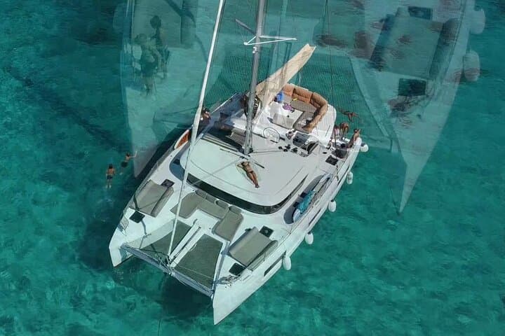 Full-Day Paros Catamaran Cruise: Blue Lagoon, Tripiti Cave & Farangas Beach photo 4