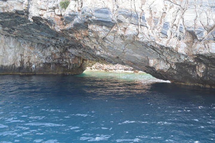 Full-Day Paros Catamaran Cruise: Blue Lagoon, Tripiti Cave & Farangas Beach photo 6