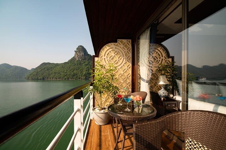 3-Day Luxury Halong & Lan Ha Bay Cruise with Private Balcony Cabin photo 6