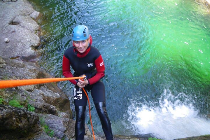 Half-Day Canyon Borne Canyoning in Ardèche — Jumps, Slides & River Pools photo 6