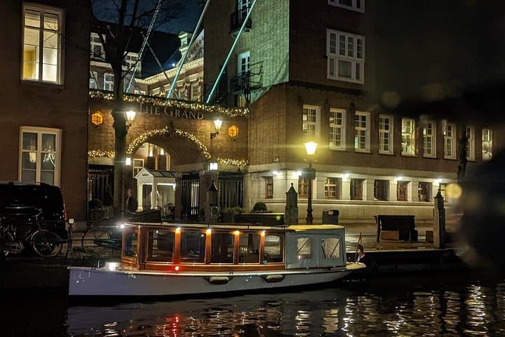 Private Champagne Canal Cruise in Amsterdam — 90-Min Historic Boat Tour photo 2