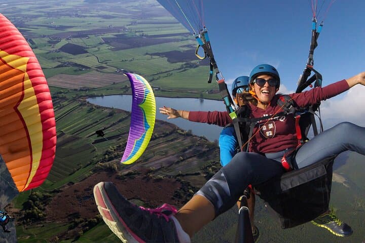Tandem Paragliding Over Rome: Peter Pan Half-Day Flight Experience