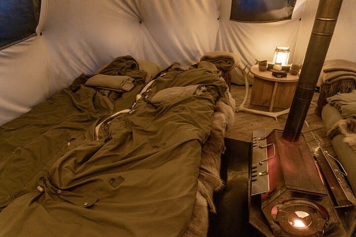 Overnight Reindeer Sledding & Hot-Tent Camping Near Tromsø — Sami Camp Experience photo 4