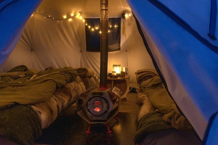 Overnight Reindeer Sledding & Hot-Tent Camping Near Tromsø — Sami Camp Experience photo 3