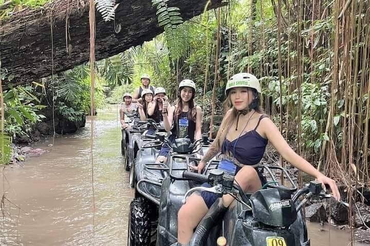 Ubud ATV Quad Bike, Kanto Lampo Waterfall & Ayung River Rafting with Optional Blue Lagoon Snorkel photo 5