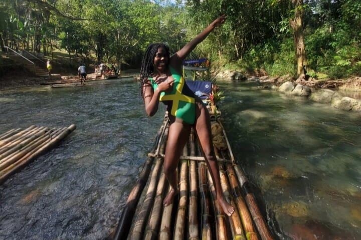 Blue Hole & White River Bamboo Rafting: Full-Day Adventure from Montego Bay photo 3