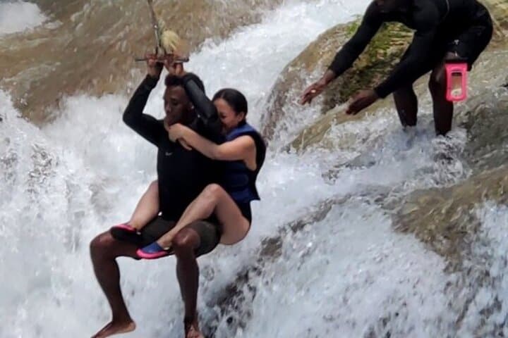 Blue Hole & White River Bamboo Rafting: Full-Day Adventure from Montego Bay photo 4