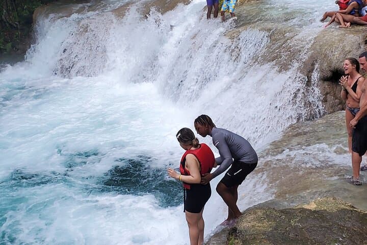 Blue Hole & White River Bamboo Rafting: Full-Day Adventure from Montego Bay photo 5