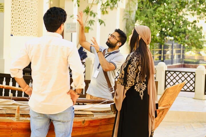 Explore Old Dubai: Al Fahidi, Creek Abra & Souqs Walking Tour