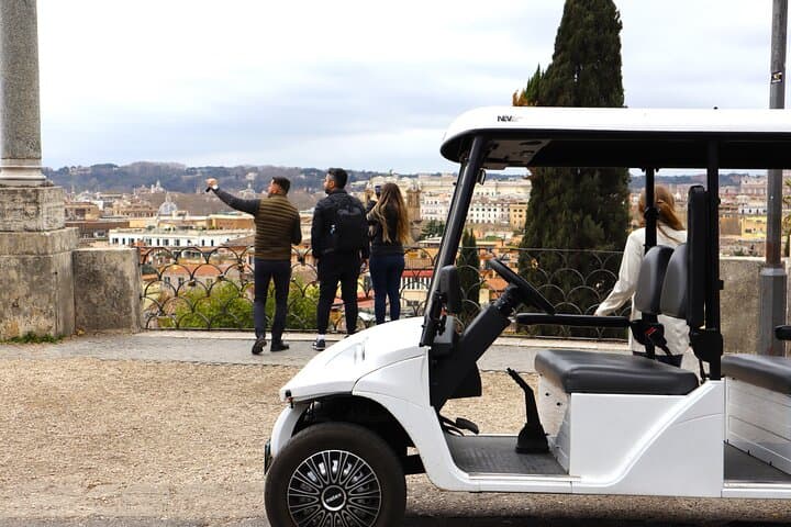 Rome Highlights by Golf Cart: Villa Borghese to the Colosseum in 3 Hours
