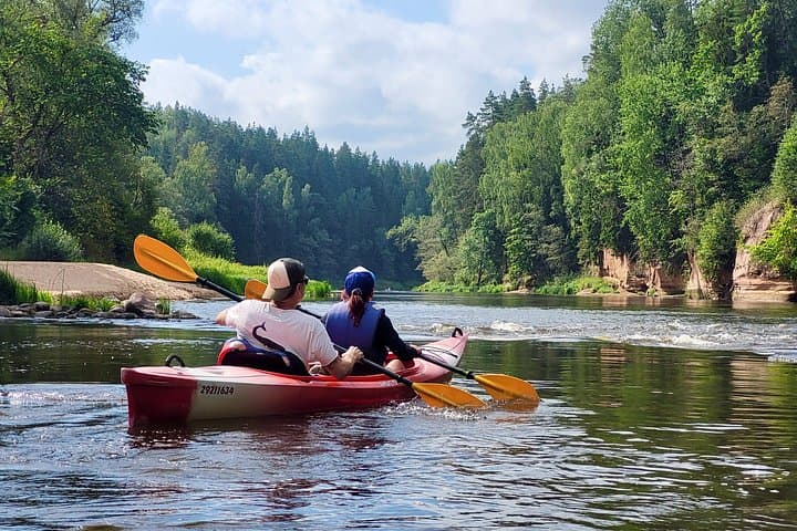 Paddle the Gauja River Valley: One-Day Guided Kayak Tour in Gauja National Park photo 4