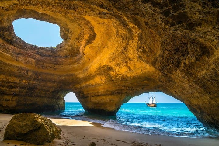 Benagil Caves & Algarvian Traditions: Coastal Boat Tour from Albufeira photo 1