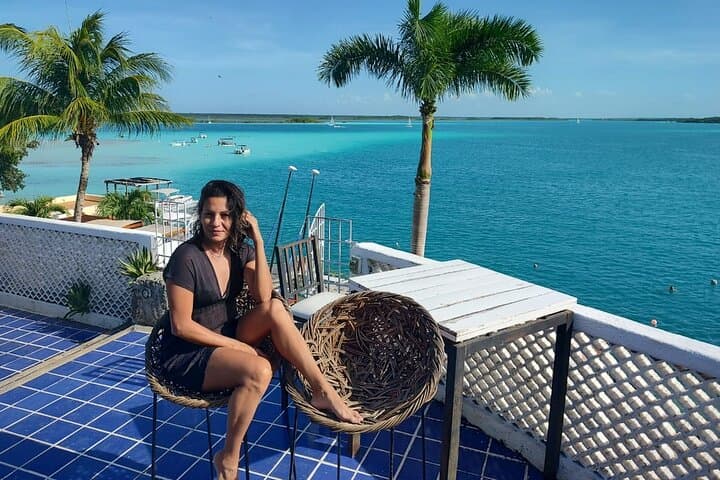 Bacalar Experience from Riviera Maya: Lagoon Ponton Tour, Kayak & Fort San Felipe Day Trip photo 5