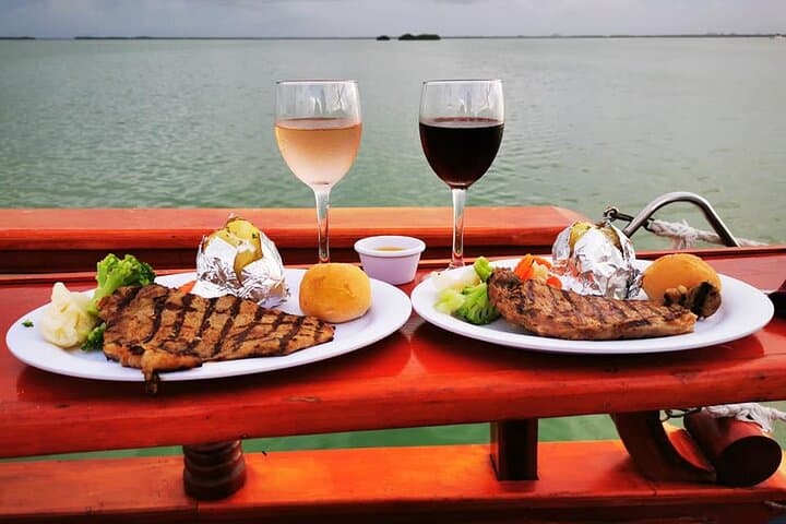 sunset-dinner-cruise-on-a-spanish-galleon-in-cancun-nichupte-lagoon photo 6