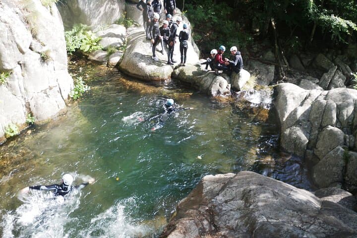 Half-Day Canyoning in Haute Besorgues: Jumps, Slides & Crystal Pools in Ardèche