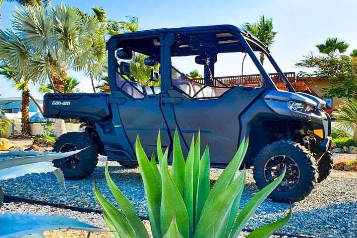 Aruba Self-Guided 4‑Seat UTV Rental: Coastal Loop to California Lighthouse & Baby Beach