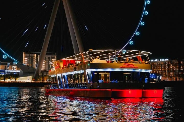 Luxury Dhow Cruise Dubai — Marina Skyline Dinner & Live Entertainment