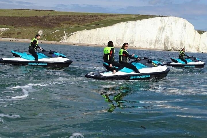 Seven Sisters Jet Ski Safari: Ride Chalk Cliffs & Coastal Wildlife from Newhaven photo 3