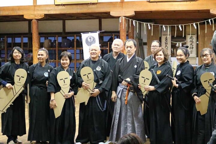 Train with Master Takeda: Mugai-Ryu Iaido Samurai Experience in Tokyo